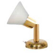 allpa Messing LED-Wandlamp, 8-30V/3,1W, LED 1x 3W, H=105mm