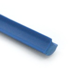 PVC pees blauw standaard