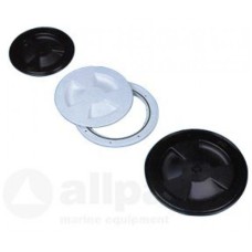 allpa Kunststof Inspectieluik, 200x155mm, zwart