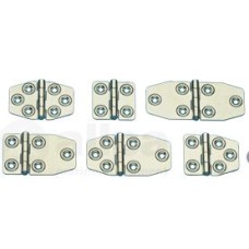 allpa RVS Scharnier, 44x45mm, 5mm