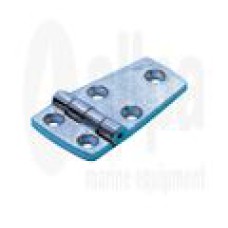allpa RVS gegoten scharnier, 76x38mm, H=5mm, scharnierpen 9mm