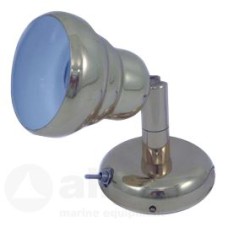 allpa RVS LED-Wand / Leeslamp (mini), 8-30V/1,2W, LED 1x 1W, H=111mm