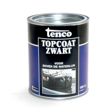 Tenco Topcoat Zwart - 1 L