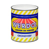 Werdol Grondverf - Bruin - 0,75 L